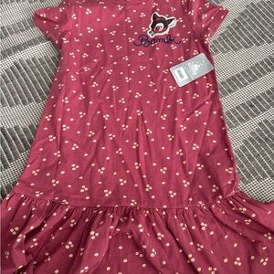 Kids Bambi Dress  - Mauve  Floral